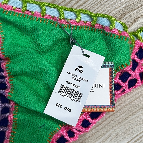 Ferrarini PQ Swim Kiwi Reef Crochet Bikini Set - Picture 10 of 10